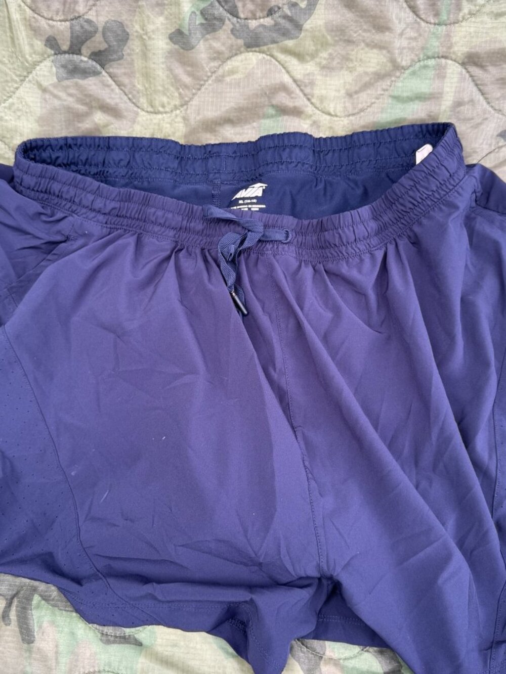 Avia Running Shorts Navy Blue - Women's XL